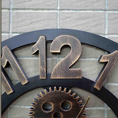 Horloge Murale - RetroWallClock™ - Bronze