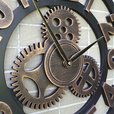 Horloge Murale - RetroWallClock™ - Bronze