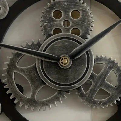 Horloge Murale - RetroWallClock™ - Argent